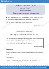 Đề kiểm tra 15 phút Văn 9 - Đề số 2